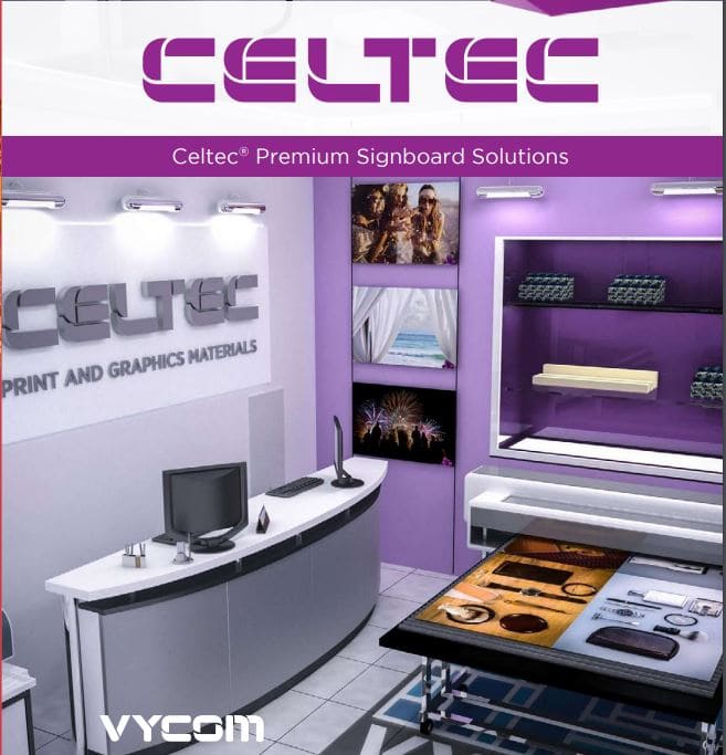 Vycom Celtec Expanded Foam PVC Sheet