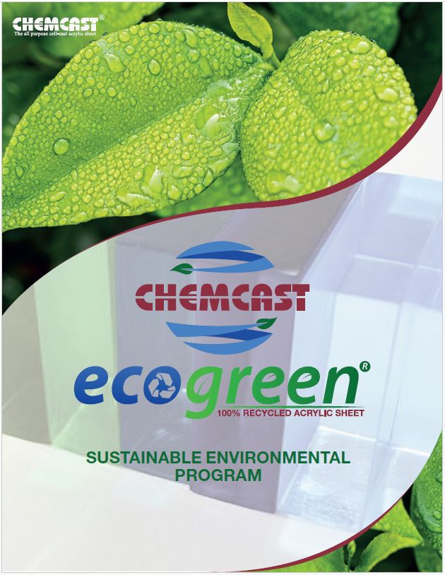 Checmcast EcoGreen Recycled Acrylic Sheet